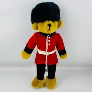 MerryThought Teddy Bear Buckingham‎ Palace Guard 18" Plush Toy Made in England